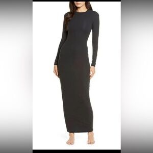 Skims fits everyone long sleeve maxi dress- NWT